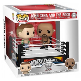 FUNKO POP! WWE JOHN CENA AND THE ROCK BOBBLE HEAD FIGURE FUNKO