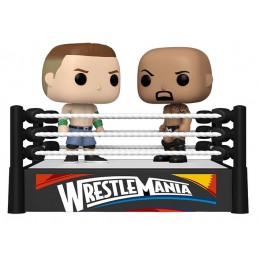 FUNKO FUNKO POP! WWE JOHN CENA AND THE ROCK WRESTLEMANIA BOBBLE HEAD