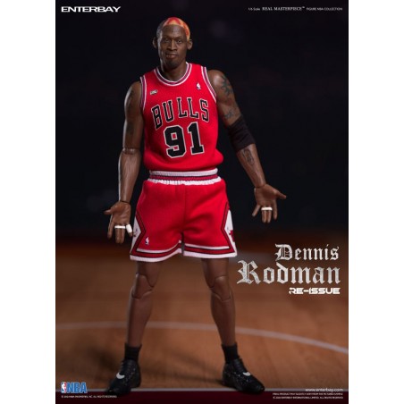 NBA COLLECTION REAL MASTERPIECE DENNIS RODMAN LIMITED RETRO ED. 33CM ACTION FIGURE
