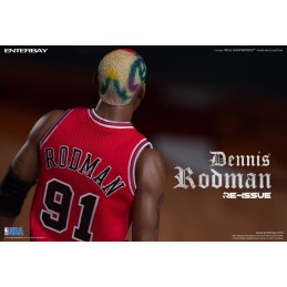 ENTERBAY NBA COLLECTION REAL MASTERPIECE DENNIS RODMAN LIMITED RETRO ED. 33CM ACTION FIGURE