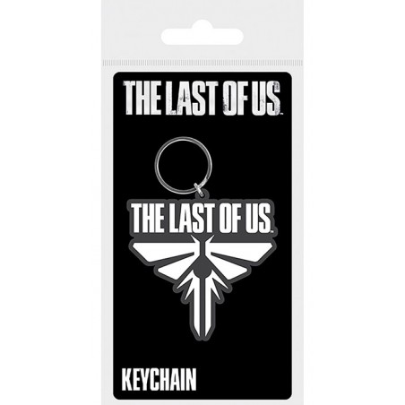 THE LAST OF US FIREFLIES RUBBER KEYCHAIN