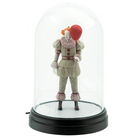 IT PENNYWISE COLLECTIBLE BELL JAR LIGHT LAMPADA FIGURE