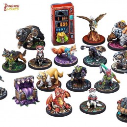 DUNGEONS AND LASERS ANIMAL COMPANION SET 24X MINIATURE ARCHON STUDIO