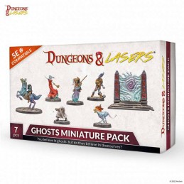 ARCHON STUDIO DUNGEONS AND LASERS GHOSTS MINIATURE PACK 7X FIGURES