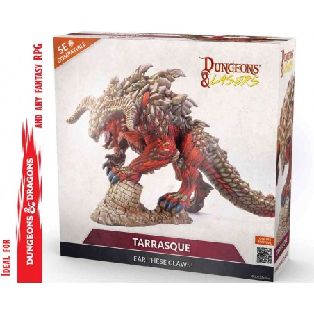 DUNGEONS AND LASERS TARRASQUE XL MINIATURA FIGURE