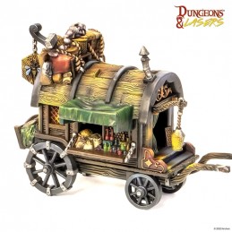 DUNGEONS AND LASERS STAGECOACH MINIATURA FIGURE ARCHON STUDIO