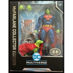 DC MULTIVERSE SUPERMAN & KRYPTO PLATINUM EDITION ACTION FIGURE MC FARLANE