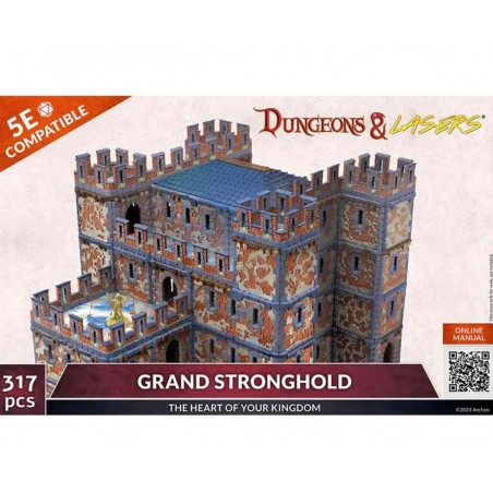 DUNGEONS AND LASERS GRAND STRONGHOLD AMBIENTAZIONE MINIATURES GAME