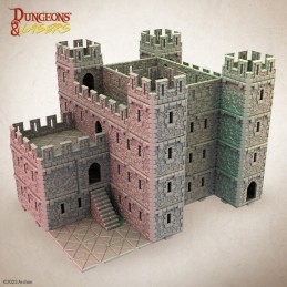 DUNGEONS AND LASERS GRAND STRONGHOLD AMBIENTAZIONE MINIATURES GAME ARCHON STUDIO