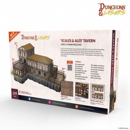 DUNGEONS AND LASERS SCALE & ALES TAVERN AMBIENTAZIONE MINIATURES GAME ARCHON STUDIO