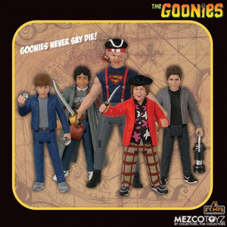 THE GOONIES BOX SET 5 POINTS ACTION FIGURES