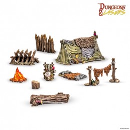 DUNGEONS AND LASERS THE ELVEN WOODS AMBIENTAZIONE MINIATURES GAME ARCHON STUDIO