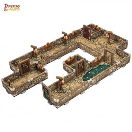 ARCHON STUDIO DUNGEONS AND LASERS DWARVEN MINE SCENARY SET