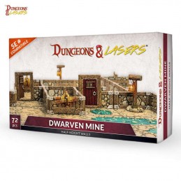 DUNGEONS AND LASERS DWARVEN MINE AMBIENTAZIONE MINIATURES GAME ARCHON STUDIO
