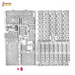 ARCHON STUDIO DUNGEONS AND LASERS DWARVEN MINE SCENARY SET