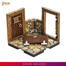 ARCHON STUDIO DUNGEONS AND LASERS DWARVEN MINE SCENARY SET