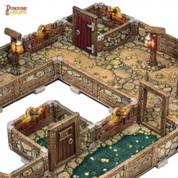 DUNGEONS AND LASERS DWARVEN MINE AMBIENTAZIONE MINIATURES GAME ARCHON STUDIO