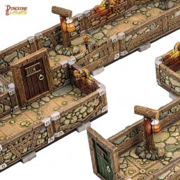 ARCHON STUDIO DUNGEONS AND LASERS DWARVEN MINE SCENARY SET