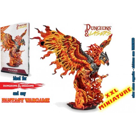 DUNGEONS AND LASERS PHOENIX XL MINIATURE FIGURE