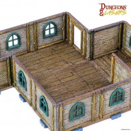 ARCHON STUDIO DUNGEONS AND LASERS WOODEN COTTAGE SCENARY SET