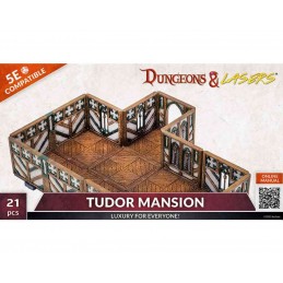 DUNGEONS AND LASERS TUDOR MANSION AMBIENTAZIONE MINIATURES GAME ARCHON STUDIO