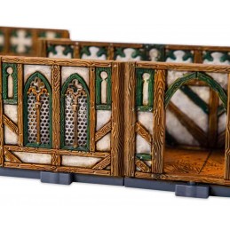 DUNGEONS AND LASERS TUDOR MANSION AMBIENTAZIONE MINIATURES GAME ARCHON STUDIO