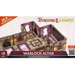 ARCHON STUDIO DUNGEONS AND LASERS WARLOCK ALTAR SCENARY SET