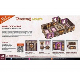 ARCHON STUDIO DUNGEONS AND LASERS WARLOCK ALTAR SCENARY SET