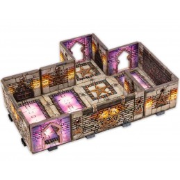 DUNGEONS AND LASERS WARLOCK ALTAR AMBIENTAZIONE MINIATURES GAME ARCHON STUDIO