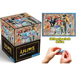 RAVENSBURGER ANIME PUZZLE COLLECTION ONE PIECE MAP 500 PIECES JIGSAW 49X36XCM