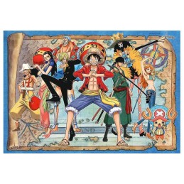 RAVENSBURGER ANIME PUZZLE COLLECTION ONE PIECE MAP 500 PIECES JIGSAW 49X36XCM