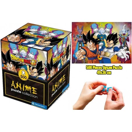 ANIME PUZZLE COLLECTION DRAGON BALL SUPER 500 PEZZI PUZZLE 49X36XCM