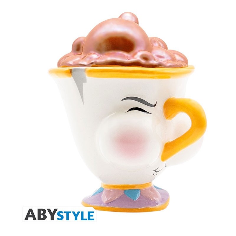 ABYSTYLE BEAUTY AND THE BEAST CHIP 3D MUG