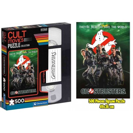 CULT MOVIES PUZZLE COLLECTION GHOSTBUSTERS 500 PEZZI PUZZLE 49X36 CM
