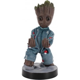 EXQUISITE GAMING GUARDIANS OF THE GALAXY PAJAMA GROOT CABLE GUY STATUE 20CM FIGURE