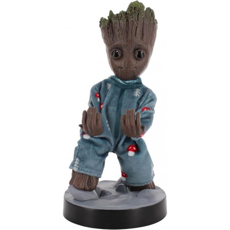 GUARDIANS OF THE GALAXY PAJAMA GROOT CABLE GUY STATUE 20CM FIGURE