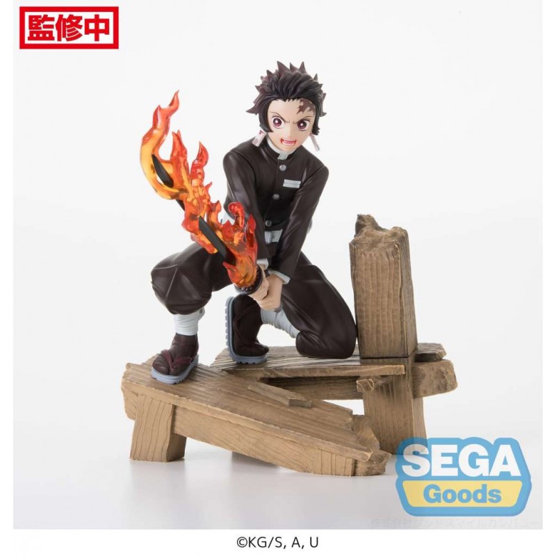 DEMON SLAYER TANJIRO KAMADO SWORD XROSS LINK FIGURE STATUA SEGA GOODS