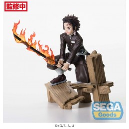 DEMON SLAYER TANJIRO KAMADO SWORD XROSS LINK FIGURE STATUA SEGA GOODS