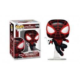 FUNKO POP! SPIDER-MAN 2 GAMERVERSE MILES MORALES UPGRADED SUIT BOBBLE HEAD FIGURE FUNKO