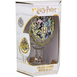 HARRY POTTER HOGWARTS BICCHIERE CAMBIACOLORE PALADONE PRODUCTS