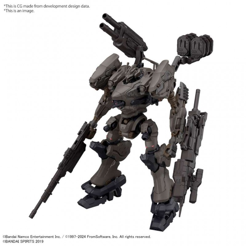 30MM ARMORED CORE VI RAD CC-2000 ORBITER NIGHTFALL 1/144 MODEL KIT ACTION FIGURE BANDAI 30MM ARMORED CORE VI RAD CC-2000 ORBITER NIGHTFALL 1/144 MODEL KIT ACTION FIGURE BANDAI