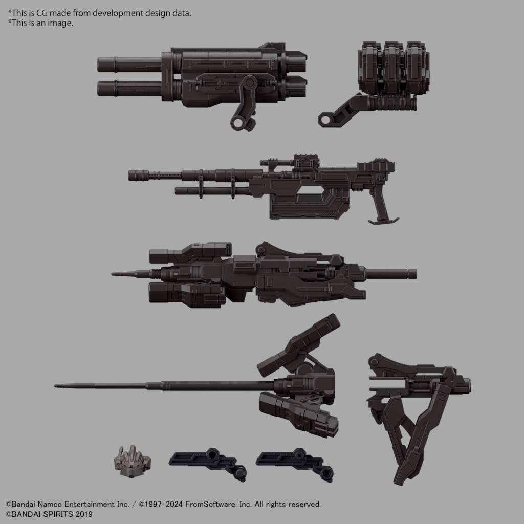 BUY 30MM ARMORED CORE VI RAD CC-2000 ORBITER KNIGHTFALL 1/144 MODEL...