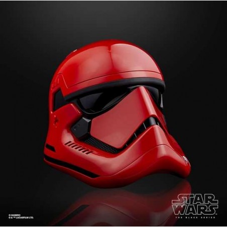STAR WARS ELECTRONIC HELMET CAPTAIN CARDINAL FULL SCALE THE BLACK SERIES
