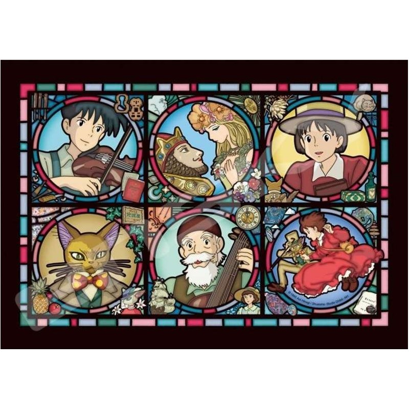 WHISPER OF THE HEART STAINED GLASS 208 PCS PUZZLE STUDIO GHIBLI