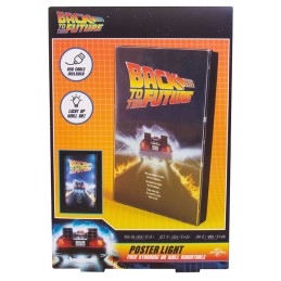 FIZZ CREATIONS BACK TO THE FUTURE POSTER WALL ART LIGHT