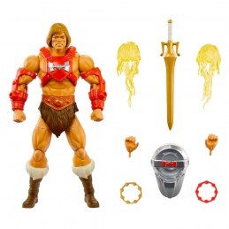 MASTERS OF THE UNIVERSE NEW ETERNIA THUNDER PUNCH HE-MAN ACTION FIGURE MATTEL