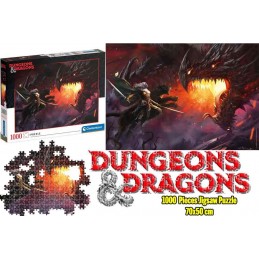 DUNGEONS AND DRAGONS DRIZZT DO URDEN 1000 PEZZI PUZZLE 70X50 CM RAVENSBURGER