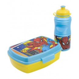 STOR  SPIDER-MAN LUNCH BOX AND SPORT BOTTLE SET