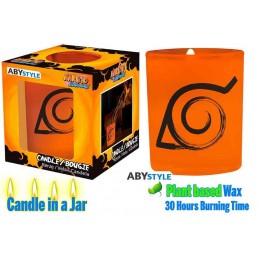 ABYSTYLE CANDLE IN A JAR NARUTO SHIPPUDEN KONOHA