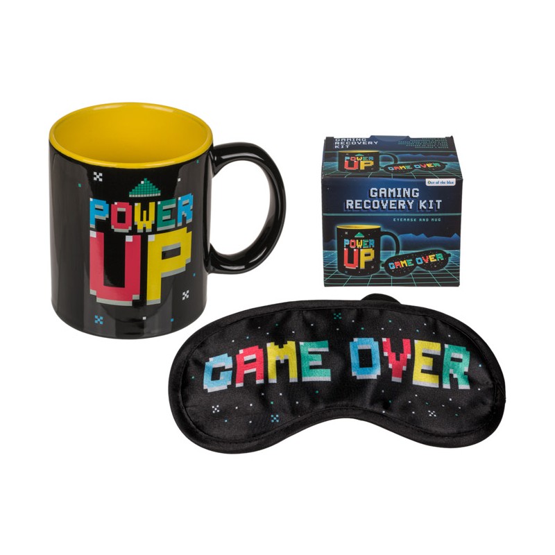 OUT OF THE BLUE GAMING RECOVERY KIT MUG AND EYEMASK